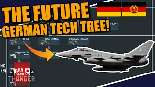 War Thunder HOW will the GERMAN TECH TREE (Air) look like in the FUTURE? Eurofighters? MiG-29G?