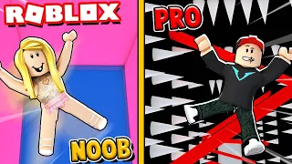 OD NOOB DO PRO DROPPERA W ROBLOX! (Roblox The Dropper) | Vito vs Bella