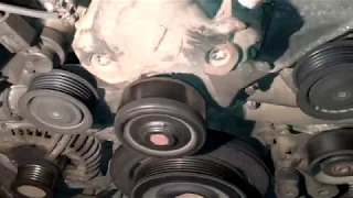 Ремень генератора замена на Mercedes E220 w211
