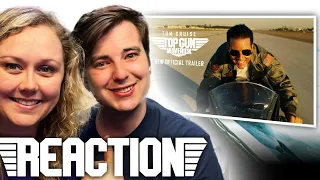 TOP GUN: MAVERICK Trailer REACTION! | #TopGunMaverick #Paramount