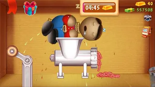 The Buddy Sleep in Meat Grinder Machine | Kick The Buddy