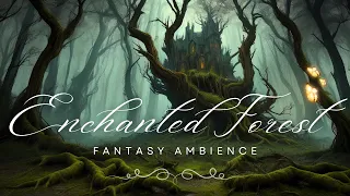 ✨Enchanted Forest 🧙🏼‍♀️Green Witch House in a Mystical Forest I1h Ambience. No music