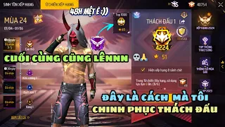 HightLight FF 48H  Leo Từ Kim Cương Lên Thách Đấu Đầu Mùa 💀| Kan GM