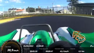 On-Board 1/8 IC Track | Mini Autódromo Zeca Elias