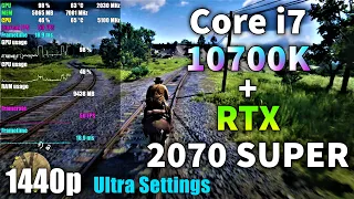 Core i7 10700K @5.1GHz + RTX 2070 SUPER 8GB | Tested in 7 PC Games