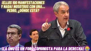 ⚡ZAPATERO achicharra al PP: la ONU es COMUNISTA, SÁNCHEZ se QUEDA y los MEDIOS de COMUNICACIÓN🔥