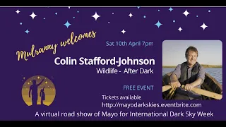 International Dark Sky Week | Colin Stafford Johnson - 10th April 7pm