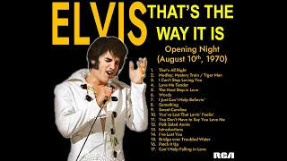 Elvis: That's The Way It Is (Opening Night - August 10th, 1970) -  Full Soundtrack