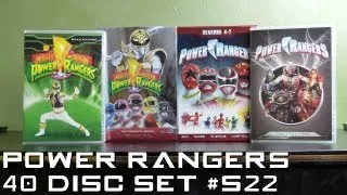 Ranger Review Specials 22 The Power Rangers 40 Disc DVD Collectors Edition