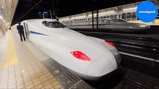 Пробуем японский ночной скоростной поезд с едой из Киото в Токио