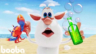 Booba 😀 Message in a bottle 🍾 New Episode 🏝 Cartoons Collection 💙 Moolt Kids Toons Happy Bear
