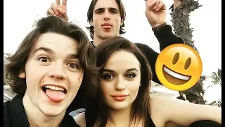 The Kissing Booth Cast - 😊😅😊 FUNNY AND HILARIOUS MOMENTS - TRY NOT TO LAUGH 2018