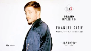 Gauss presents: Emanuel Satie @ TA3 night (Barcelona, 21-04-2017) Streaming by We Must