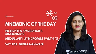 Medullary Syndromes Wallenberg - Part 4/5 Brainstem Syndromes mnemonics | Dr. Nikita Nanwani