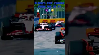 Alex Albon’s EPIC charge from P10 to P7 | 😈🥶😮‍💨 | #shorts #edit #f1 #alexalbon