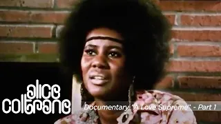 Alice Coltrane - Documentary "A Love Supreme" - Part 1 (Black Journal, 1970)