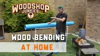 Simple DIY steam box for steam bending wood at home