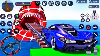 Mega Ramp Car Stunt Master Simulator - GT Impossible Sport Car Racing - Android GamePlay #3