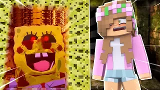 PORTAL TO SPONGEBOB.EXE ! Minecraft Little Kelly (Custom Mod Adventure)