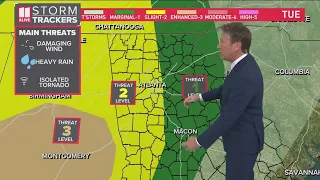 Severe weather possible for Georgia Tuesday | Forecast