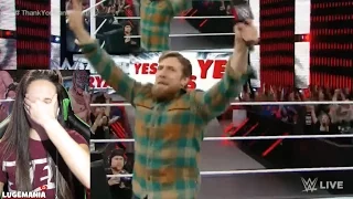 WWE Raw 2/8/16 Daniel Bryan Retires