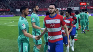 FIFA 20 | Granada vs. Real Madrid | La Liga | at Nuevo Estadio de Los Cármenes | 1440p 60fps