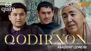 Qodirxon ( abadiyаt qonuni 63-qism 3-mavsum) | Кодирхон ( абадият  конуни 63-кисм 3-мавсум)