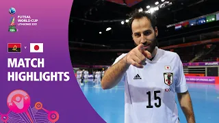 Angola v Japan | FIFA Futsal World Cup 2021 | Match Highlights