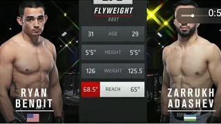 Zarrukh Adashev vs Ryan Benoit