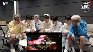BTS reaction to bollywood song dholida (fanmade)