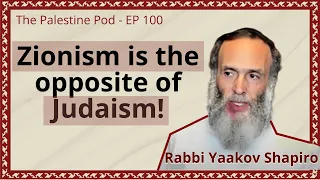 Ep. 100 - How Zionism stole Jewish Identity with Rabbi Yaakov Shapiro