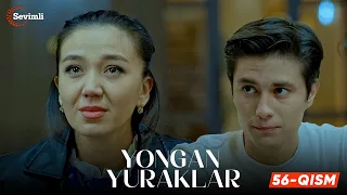 Yongan yuraklar 56-qism (milliy serial) | Ёнган юраклар 56-қисм (миллий сериал)