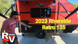 2023 Riverside Retro 135 @ RENDEL RV (Red & Black)