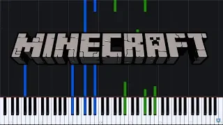 Theme Song - Minecraft [Piano Tutorial] (Synthesia) // Torby Brand