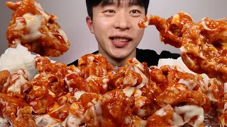 조온맛 슈프림양념치킨 "또" 먹어보겠습니다 !  ! ASMR MUKBANG SWEET SPICY KOREAN CHICKEN EATING SHOW