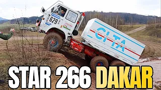 STAR 266 Dakar - zaskoczył nas w terenie. Jeździmy polskimi ciężarówkami