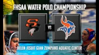 FHSAA 2024 State Girls Water Polo Championships Seminole (Sanford) vs. West Orange (Winter Garden)