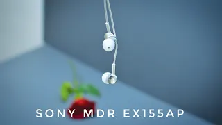 Sony mdr ex155ap review 2020 | mic + noise cancellation