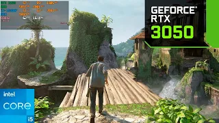 Uncharted 4: A Thief's End : RTX 3050 8GB + i5-12400F : Ultra Graphics
