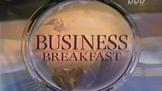 BBC Business Breakfast Opening (1994)