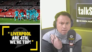 "LIVERPOOL ARE 4TH, WE'RE TOP!" HILARIOUS Liverpool caller can't take Man United being ahead 😂