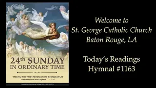 St. George Catholic Church 24th Sunday in OT, Sept 15, 2019