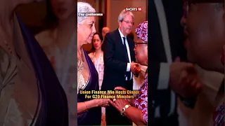 G20 Summit India 2023 | Union Finance Minister Hosts Dinner For G20 Finance Ministers | N18S