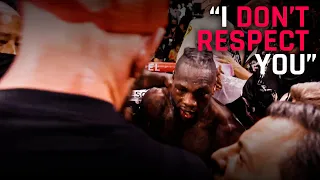Deontay Wilder Refuses to Shake Tyson Fury's Hand, Says "I Don't Respect You" After Knockout