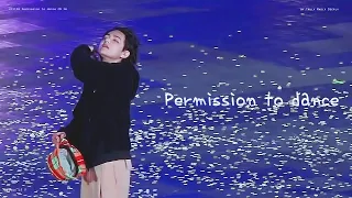 211128 BTS Permission to dance IN LA-Permission to dance+Ending focus of 방탄소년단 뷔 김태형 TAEHYUNG FANCAM