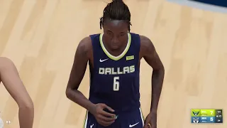 NBA 2K23 WNBA gameplay: Dallas Wings vs Minnesota Lynx - (Xbox Series X) [4K60FPS]