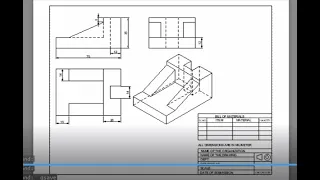 How to create AUTOCAD 3D model to 2D views | AUTOCAD TITLE BLOCK | AUTOCAD DIMENSIONING |