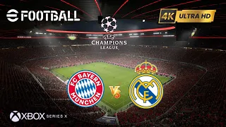 eFootball 2023 - BAYERN MUNICH vs REAL MADRID | UEFA CHAMPIONS LEAGUE | XBOX SERIES X [4K 60FPS].