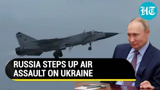 Ukrainian jet and chopper downed by Russian Sukhoi fighters | Putin's fiery assault on Ukraine