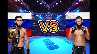 Islam Makhachev VS Khamzat Chimaev Fighter Comparison